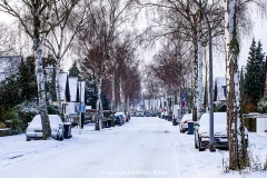 Schnee in Köln Vogelsang 2019 • Foto: NINA SIMONE PLUM
