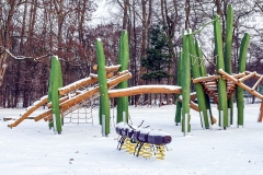 Schnee in Köln Vogelsang 2019 • Foto: NINA SIMONE PLUM