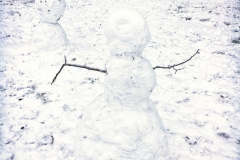 Schnee in Köln Vogelsang 2019 • Foto: NINA SIMONE PLUM